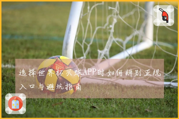 选择世界杯买球APP时如何辨别正规入口与避坑指南